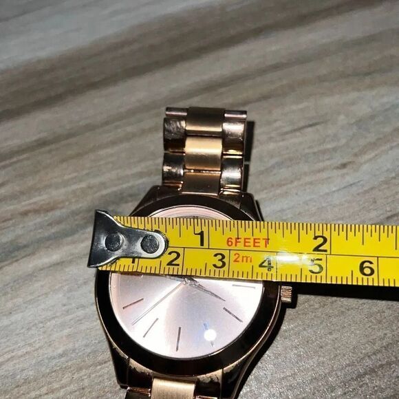 Michael Kors slim runway watch women’s rose gold MK3197 classiccore preppy - Picture 5 of 7